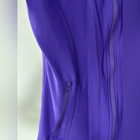 90 degree purple mesh zip up active wear jacket size small - Picture 6 of 10